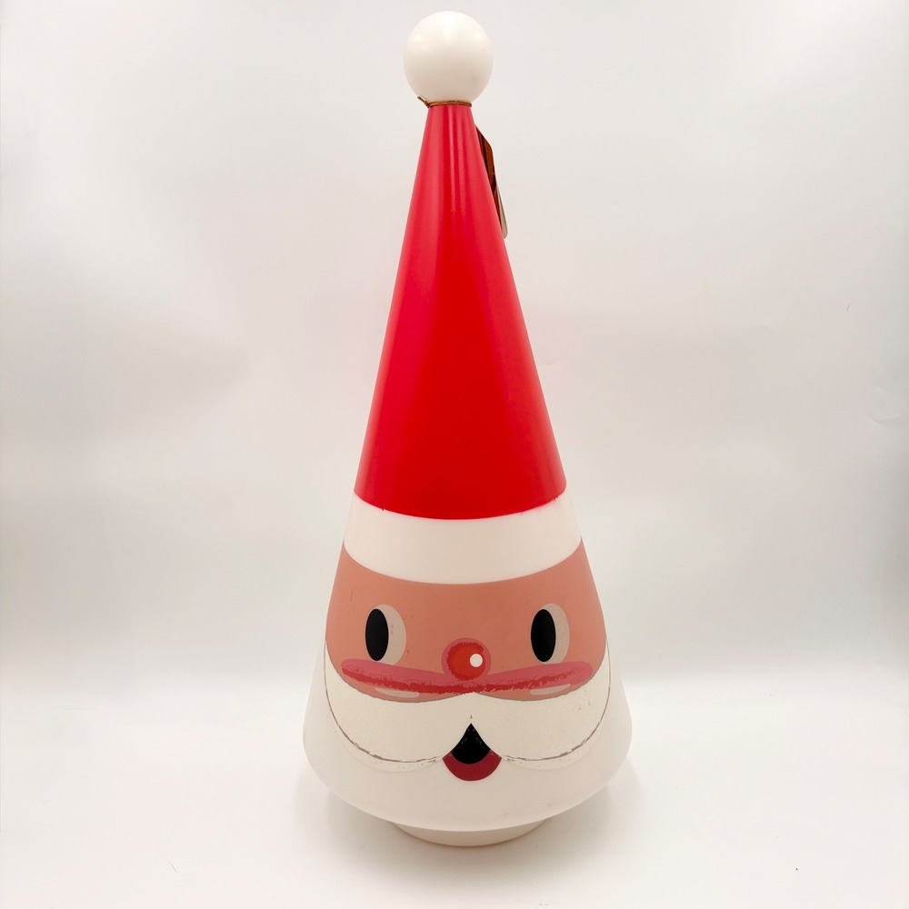 Mr. Christmas Retro Blow Mold Santa Tree 24 Inch LED Lighted Indoor Outdoor